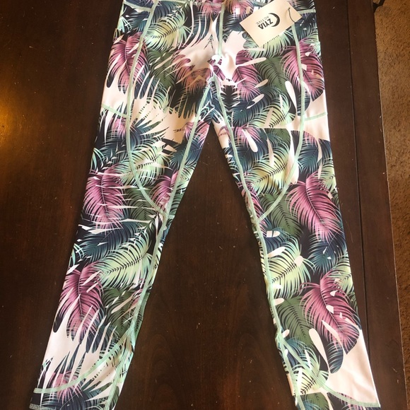 Zyia Pants - Tropical Floral Light and Tight